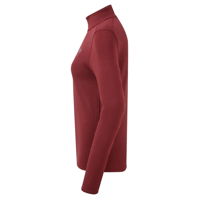 Sprayway Effra Half-Zip Midlayer Womens in Tempranillo-2